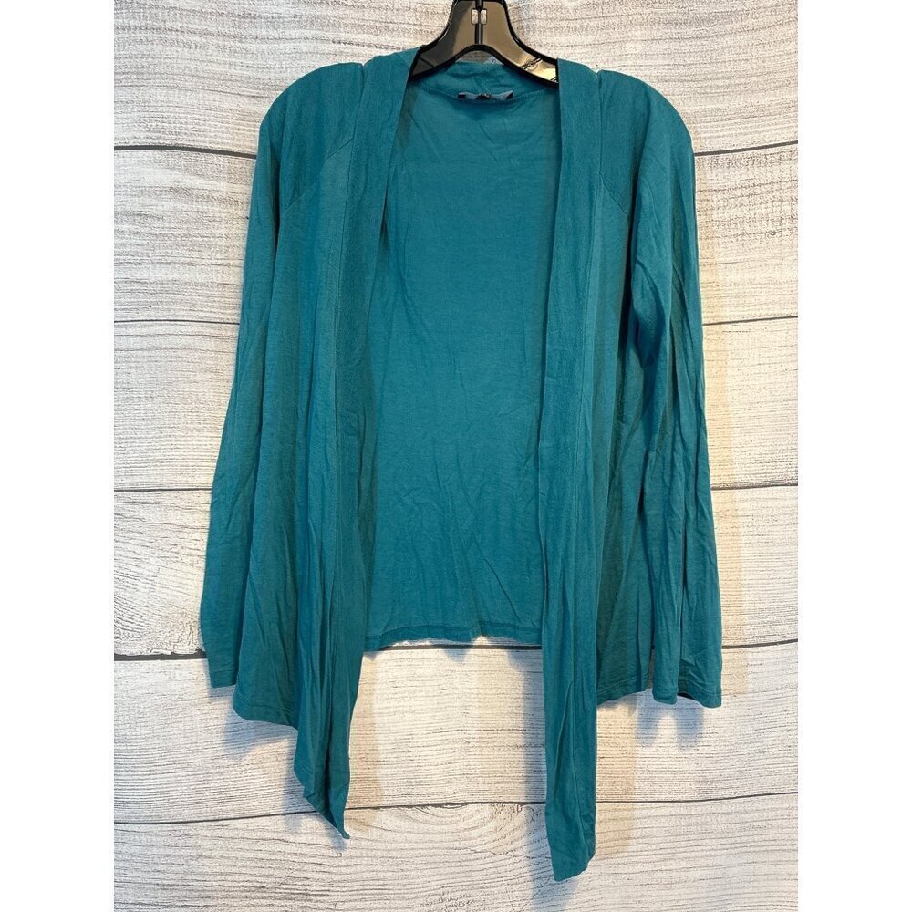 Express Teal light weight Cardigan Size Small